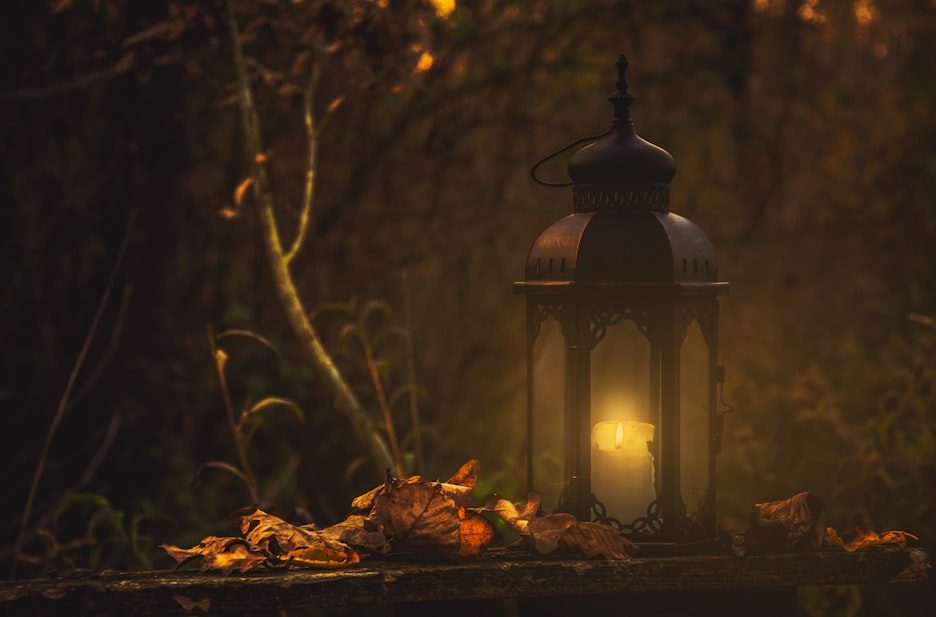 Photo Solar-powered lantern